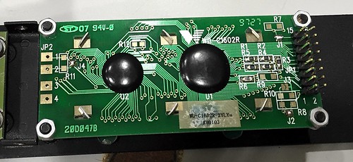 AXON AX-100 - back of display